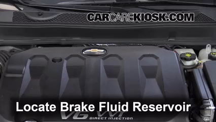 2014 Chevrolet Impala LT 3.6L V6 FlexFuel Brake Fluid Add Fluid